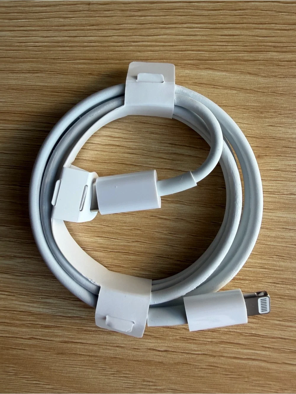 2 New White Apple Lightning to USB C Cable
